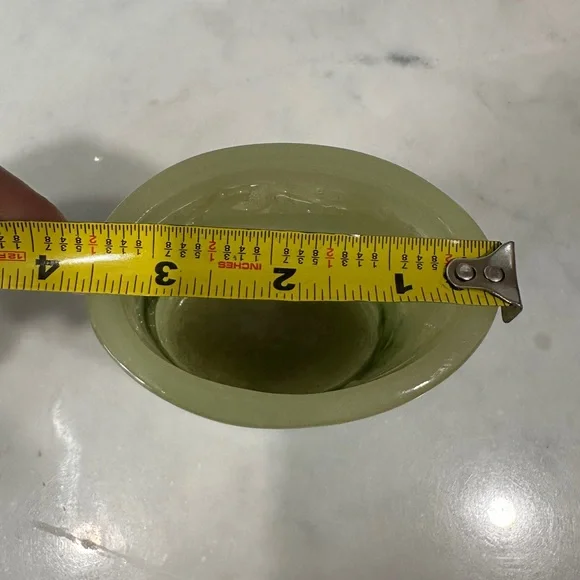 Chinese Carved Imitation Jadeite Candle / Pen Holder – Dragon Motif - Picture 9 of 9